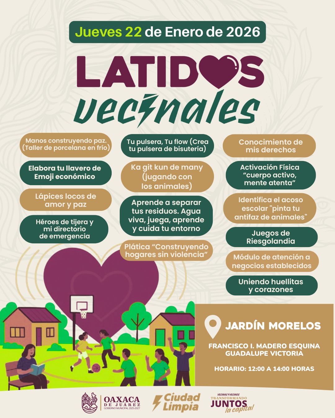 Latidos vecinales, 22 de enero 2026