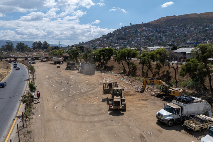 Oaxaca de Juárez optimiza la logística de residuos sólidos en El Playón
