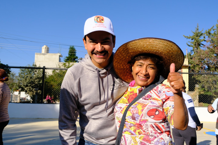 Rescatan espacios públicos en beneficio de vecinas y vecinos de Oaxaca de Juárez