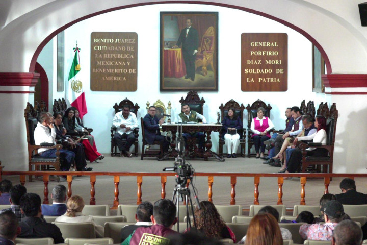 Coincide Ayuntamiento en priorizar el bienestar de las familias de la capital oaxaqueña