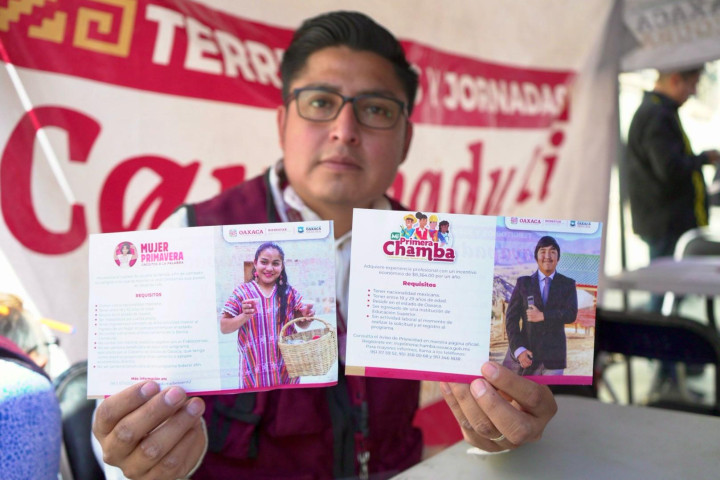 Vecinas y vecinos de Oaxaca de Juárez se benefician con los diferentes servicios de Cayapadu Lii