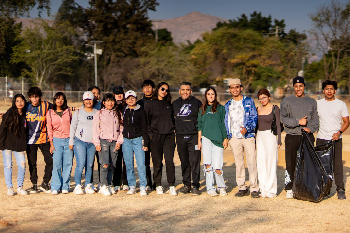 Tequio Vecinal en el Gimnasio Universitario de la UABJO, un esfuerzo conjunto en Oaxaca de Juárez