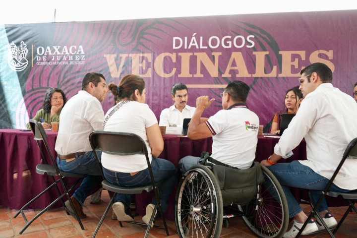 Diálogos Vecinales marcan una nueva dinámica de gobierno en Oaxaca de Juárez