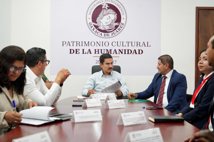 El Municipio de Oaxaca de Juárez firma convenio con la CFE para fortalecer el alumbrado público