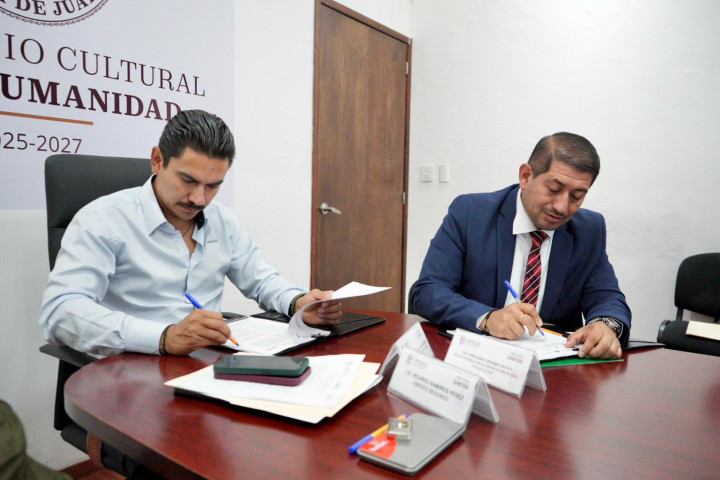 El Municipio de Oaxaca de Juárez firma convenio con la CFE para fortalecer el alumbrado público