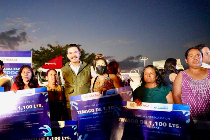 Presenta Ray Chagoya avances del programa "Agua para Todos" en Oaxaca de Juárez