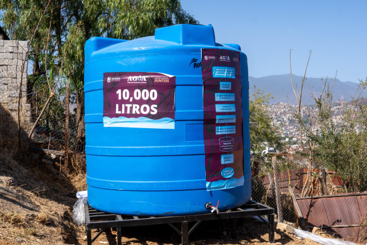 Presenta Ray Chagoya avances del programa "Agua para Todos" en Oaxaca de Juárez