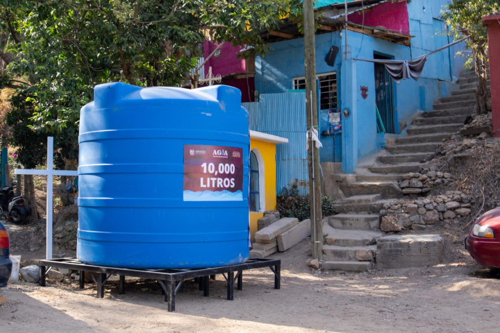 Presenta Ray Chagoya avances del programa "Agua para Todos" en Oaxaca de Juárez