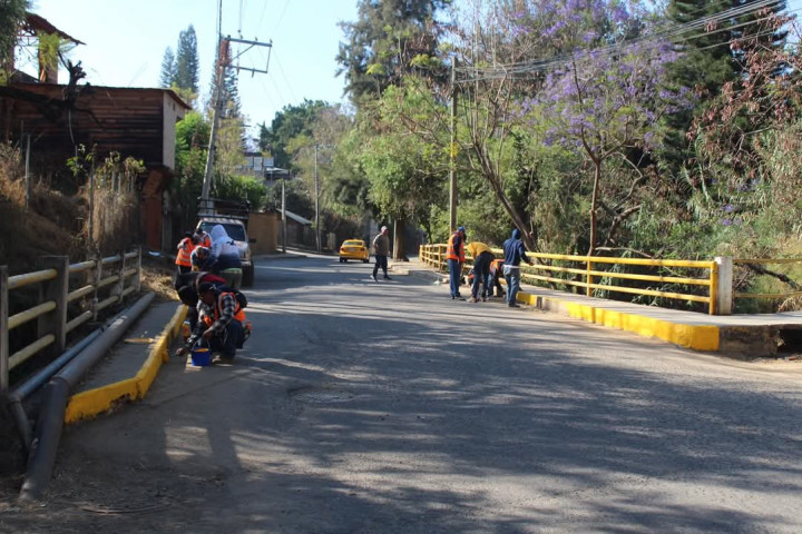Municipio de Oaxaca de Juárez impulsa acciones de embellecimiento, limpieza e iluminación en diversas zonas de la ciudad