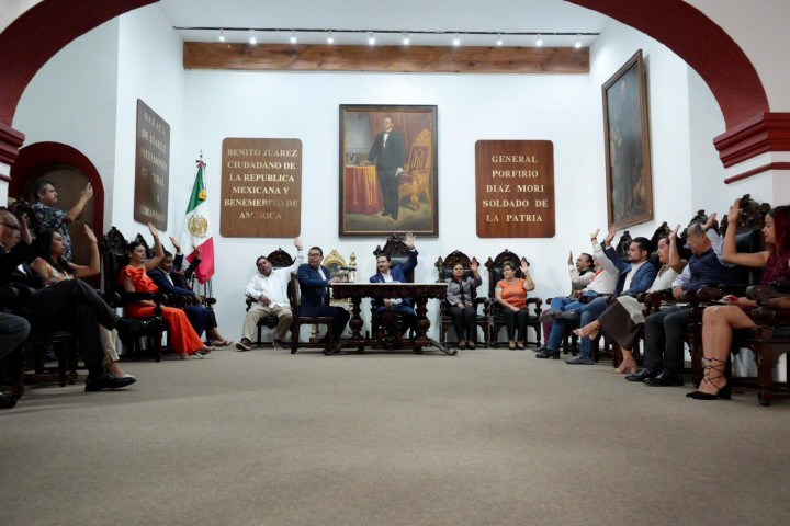 Cabildo de Oaxaca de Juárez aprueba puntos de acuerdo en beneficio de vecinas y vecinos