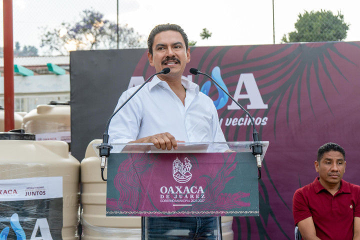 San Juan Chapultepec se beneficia con entrega de tinacos Programa “Agua para Todos”