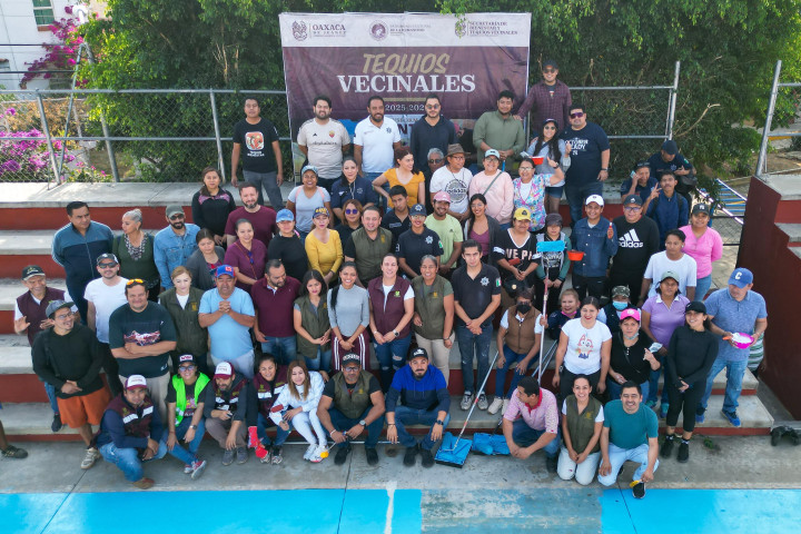 Realizan Tequio Vecinal en la Cuarta Etapa del Infonavit Primero de Mayo