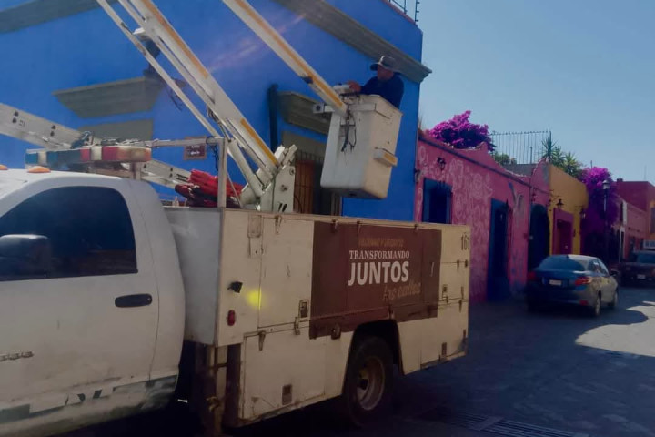 Mejoran Servicios Vecinales en Oaxaca de Juárez