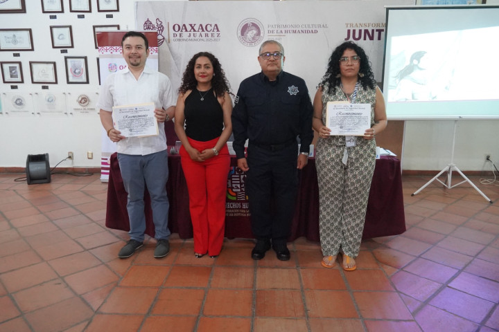 Personal la Secretaría de Seguridad Vecinal recibe capacitación de la Secretaría de Gobernación