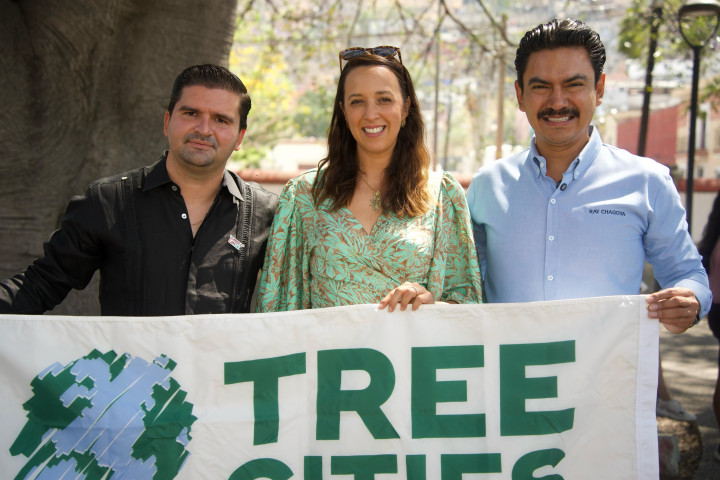 Oaxaca de Juárez Recibe el Distintivo "Ciudad Árbol del Mundo”