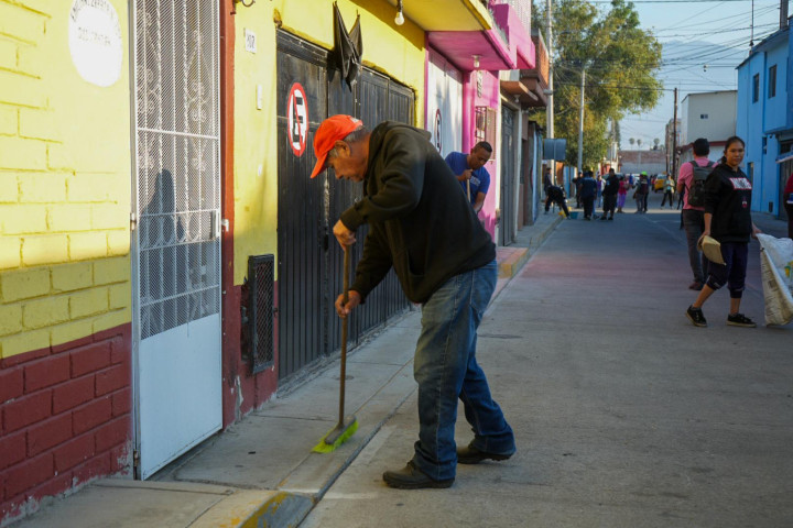 Tequio simultáneo en Agencias Municipales de Oaxaca de Juárez: Acción colectiva en beneficio de vecinas y vecinos