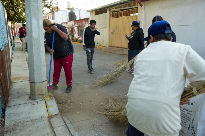 Tequio simultáneo en Agencias Municipales de Oaxaca de Juárez: Acción colectiva en beneficio de vecinas y vecinos