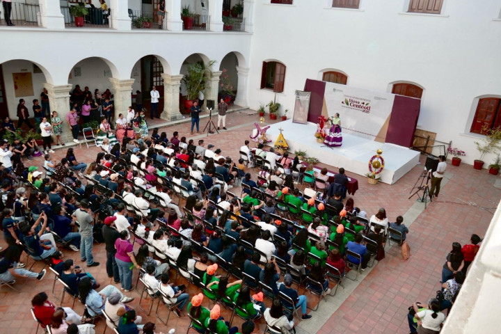 Joselyn Pamela Mendoza Reyes, representante de la Diosa Centéotl 2025 de Oaxaca de Juárez