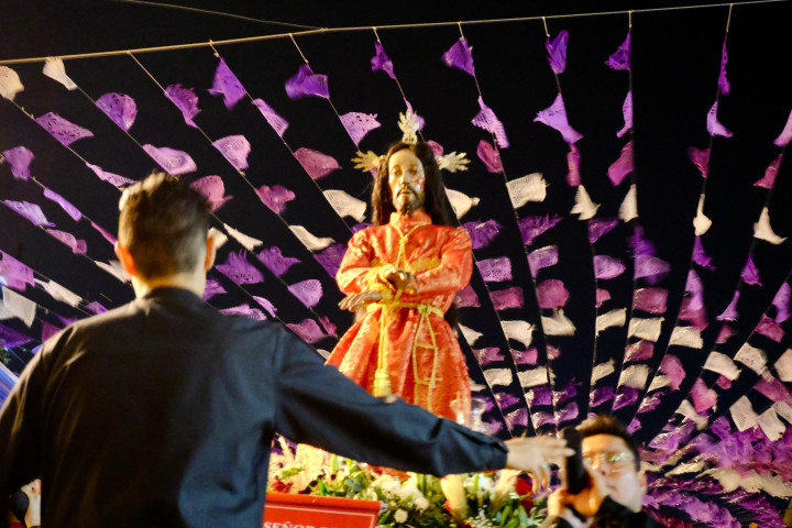 Emotiva participación en la Procesión del Silencio en Oaxaca de Juárez