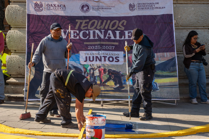Oaxaca de Juárez se transforma con trabajo colectivo