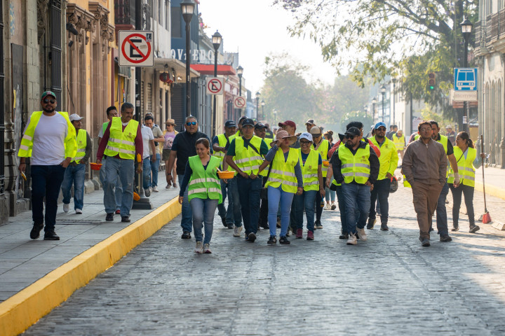 Oaxaca de Juárez se transforma con trabajo colectivo