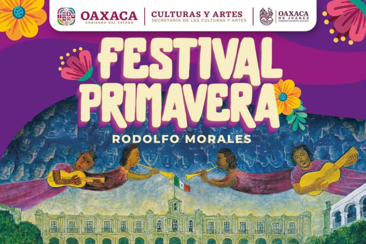 Arranca este domingo el Festival Primavera Rodolfo Morales en Oaxaca de Juárez
