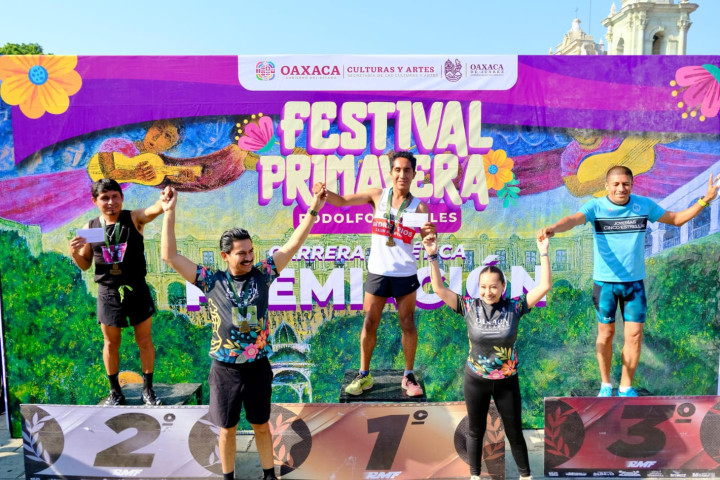 Inicia el Festival Primavera Rodolfo Morales con gran carrera atlética