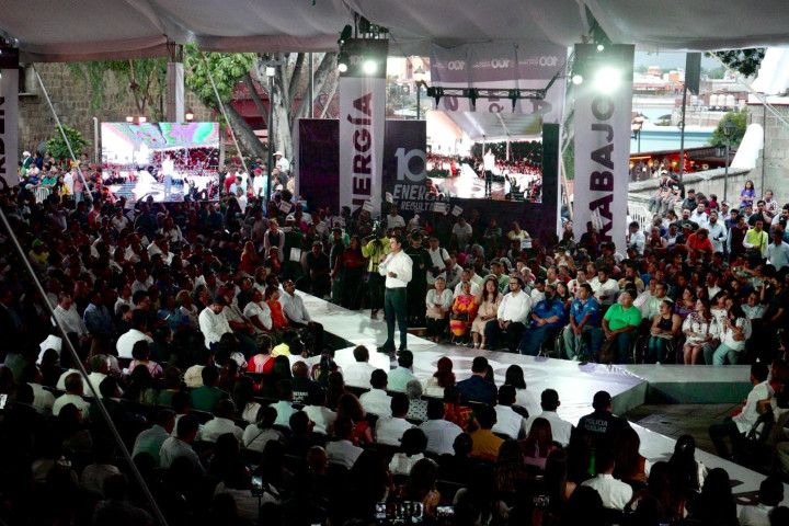 Ray Chagoya sigue la ruta de la transformación de Oaxaca de Juárez en los primeros 100 días de su gobierno