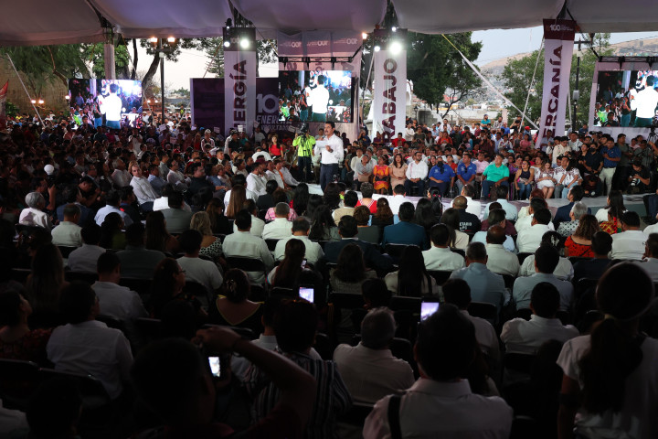 Ray Chagoya sigue la ruta de la transformación de Oaxaca de Juárez en los primeros 100 días de su gobierno