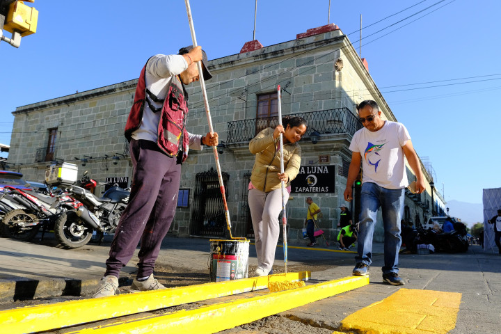 Tequio vecinal revitaliza el Centro Histórico con la fuerza ciudadana
