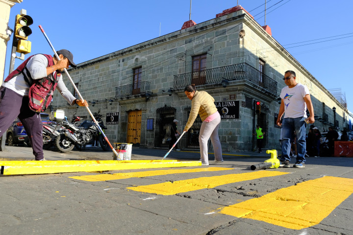 Tequio vecinal revitaliza el Centro Histórico con la fuerza ciudadana