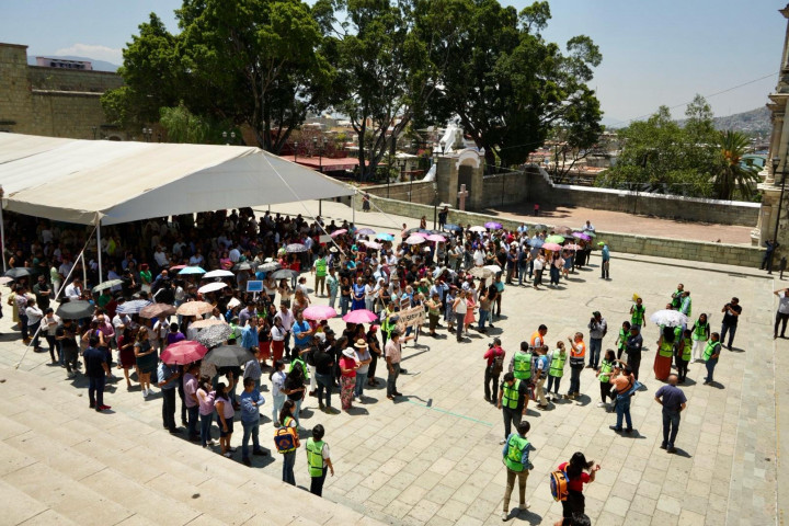 Oaxaca de Juárez se suma al Primer Simulacro Nacional 2025