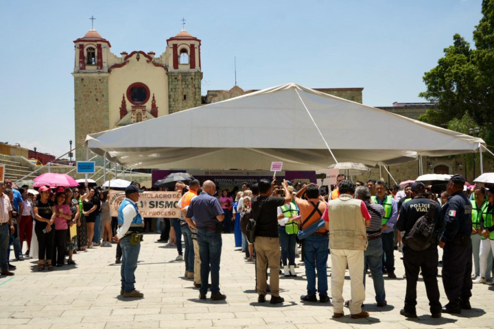 Oaxaca de Juárez se suma al Primer Simulacro Nacional 2025