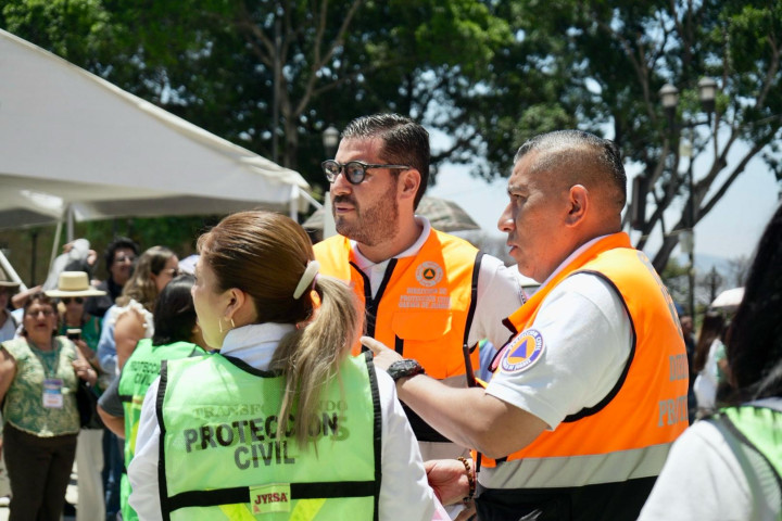 Oaxaca de Juárez se suma al Primer Simulacro Nacional 2025