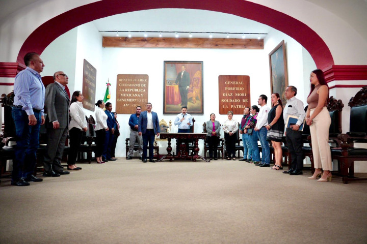 Ray Chagoya impulsa fortalecimiento de la protección civil en Oaxaca de Juárez