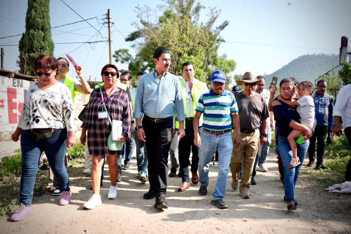 Ray Chagoya recorre la colonia Francisco I. Madero para escuchar y resolver junto a sus habitantes