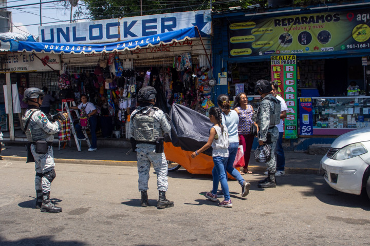 Corporaciones de seguridad inician Operación Pescador en la Central de Abasto