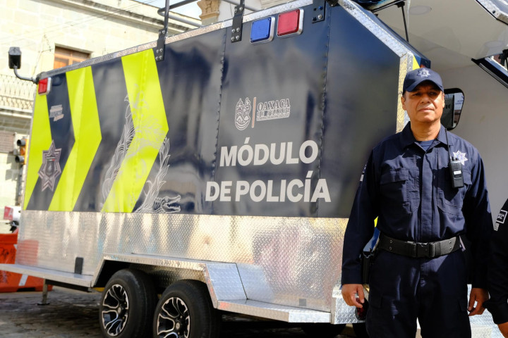 Refuerza Ray Chagoya estrategia de seguridad con módulos móviles y tecnología de punta