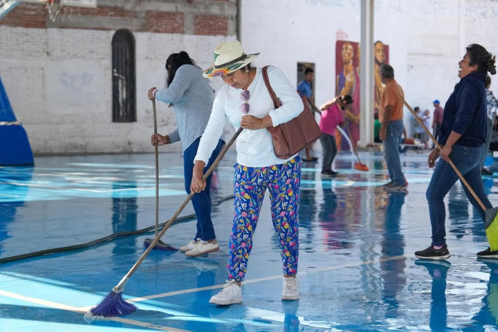 Tequios vecinales simultáneos fortalecen la seguridad en Oaxaca de Juárez