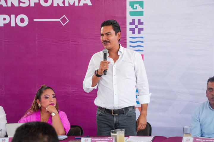 Ray Chagoya fortalece el trabajo territorial en Santa Rosa, Pueblo Nuevo, Donají y Dolores