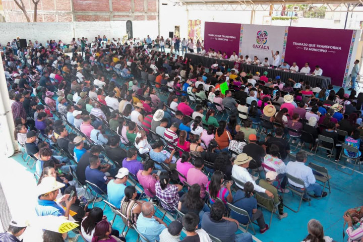 Ray Chagoya fortalece el trabajo territorial en Santa Rosa, Pueblo Nuevo, Donají y Dolores