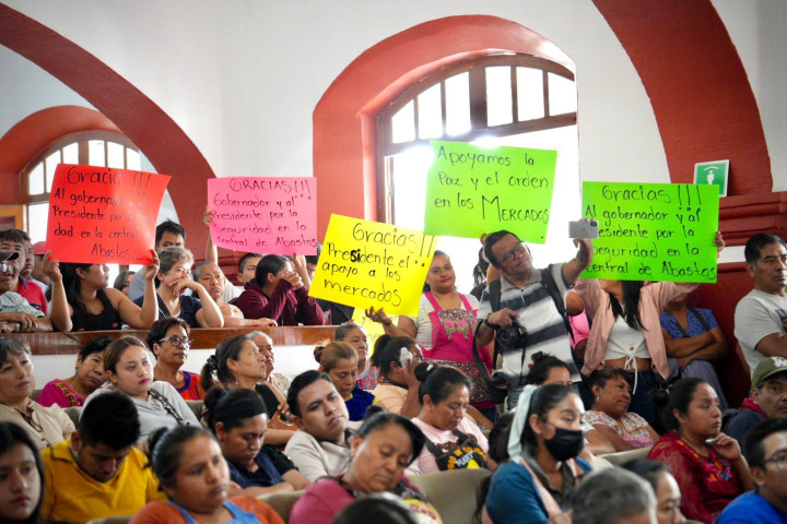 Comerciantes dicen “sí” a la seguridad: respaldan operativos en la Central de Abasto