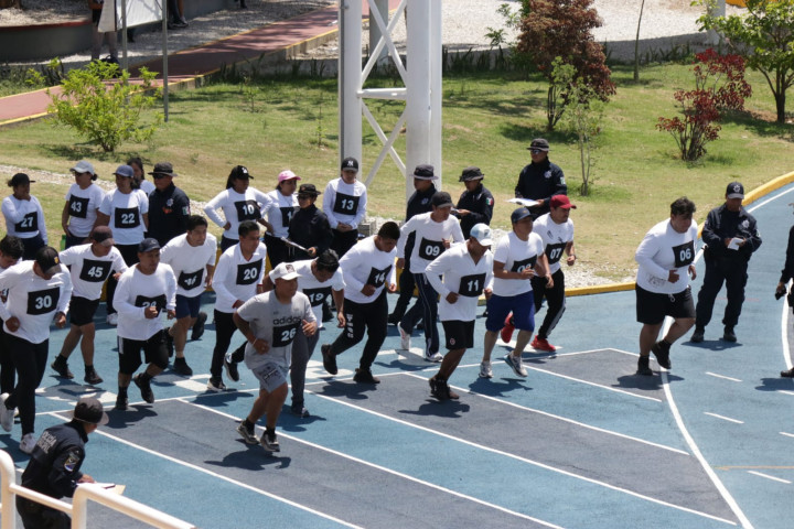 Aspirantes a ingresar a la Policía Municipal continúan en evaluación física