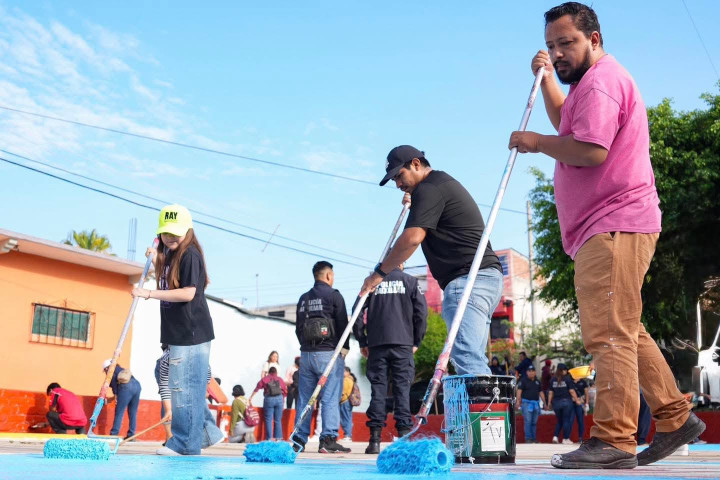 Con rescate de espacio deportivo se previene la inseguridad en la colonia Morelos