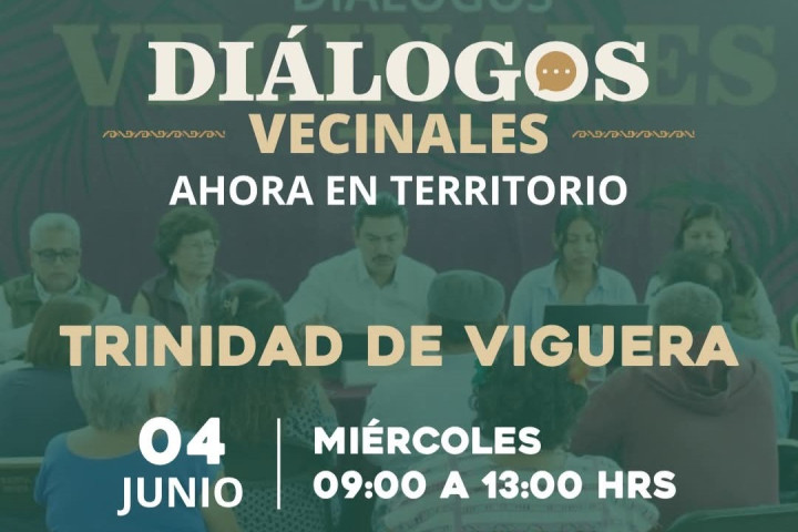 El Gobierno de Ray Chagoya acerca los Diálogos Vecinales a Trinidad de Viguera