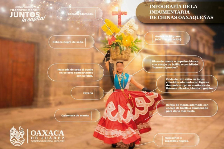 Invita municipio de Oaxaca de Juárez a participar en recorrido del Primer Festival de las Culturas Vivas