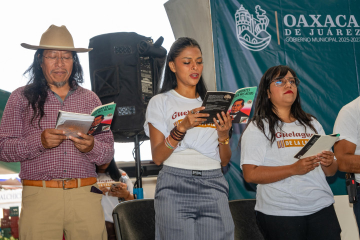 Ray Chagoya impulsa Mega Lectura en la Central de Abasto como estrategia de paz y convivencia