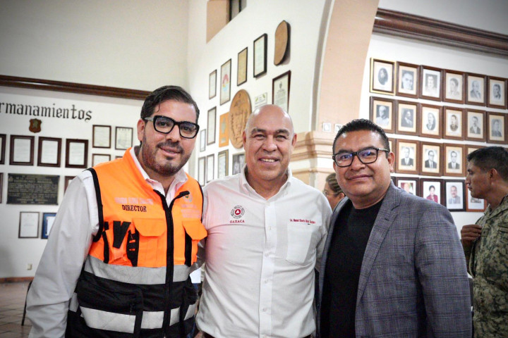 Agentes municipales se suman a las acciones de protección civil en la capital