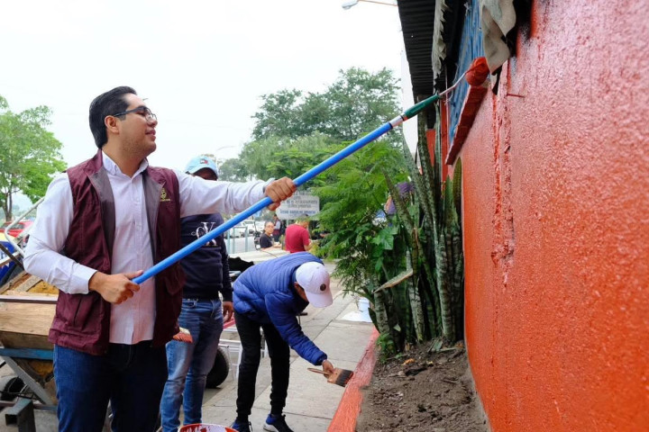 Mega Tequio Vecinal en la colonia Arboledas fortalece entornos seguros y dignos