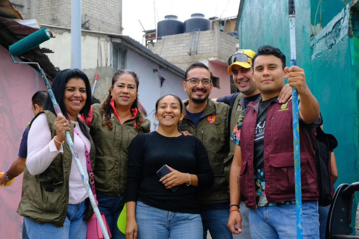 Mega Tequio Vecinal en la colonia Arboledas fortalece entornos seguros y dignos